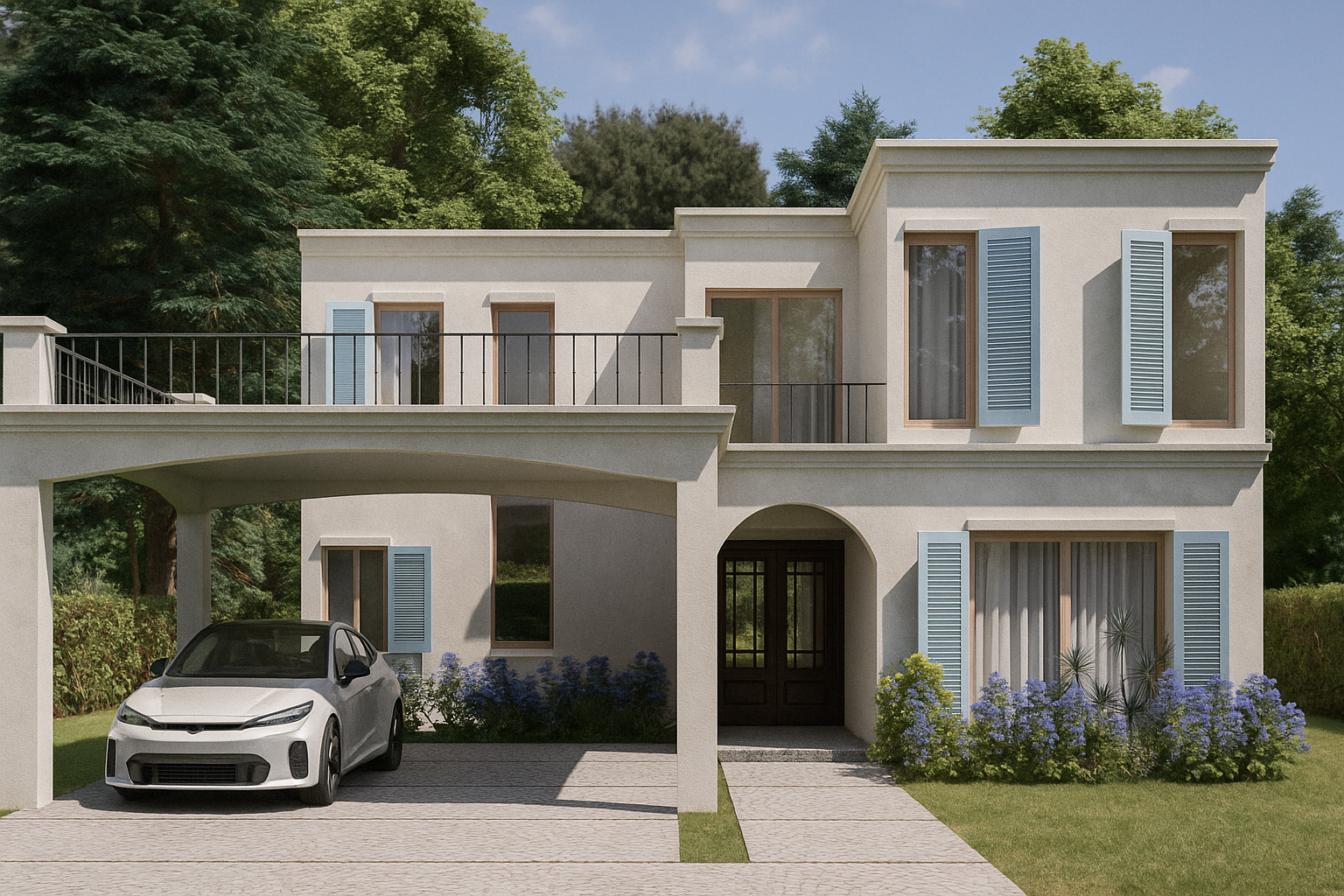 Vivienda unifamiliar moderna